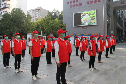 郑州市第一〇七高级中学开展秋季开学演练